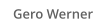 Gero Werner
